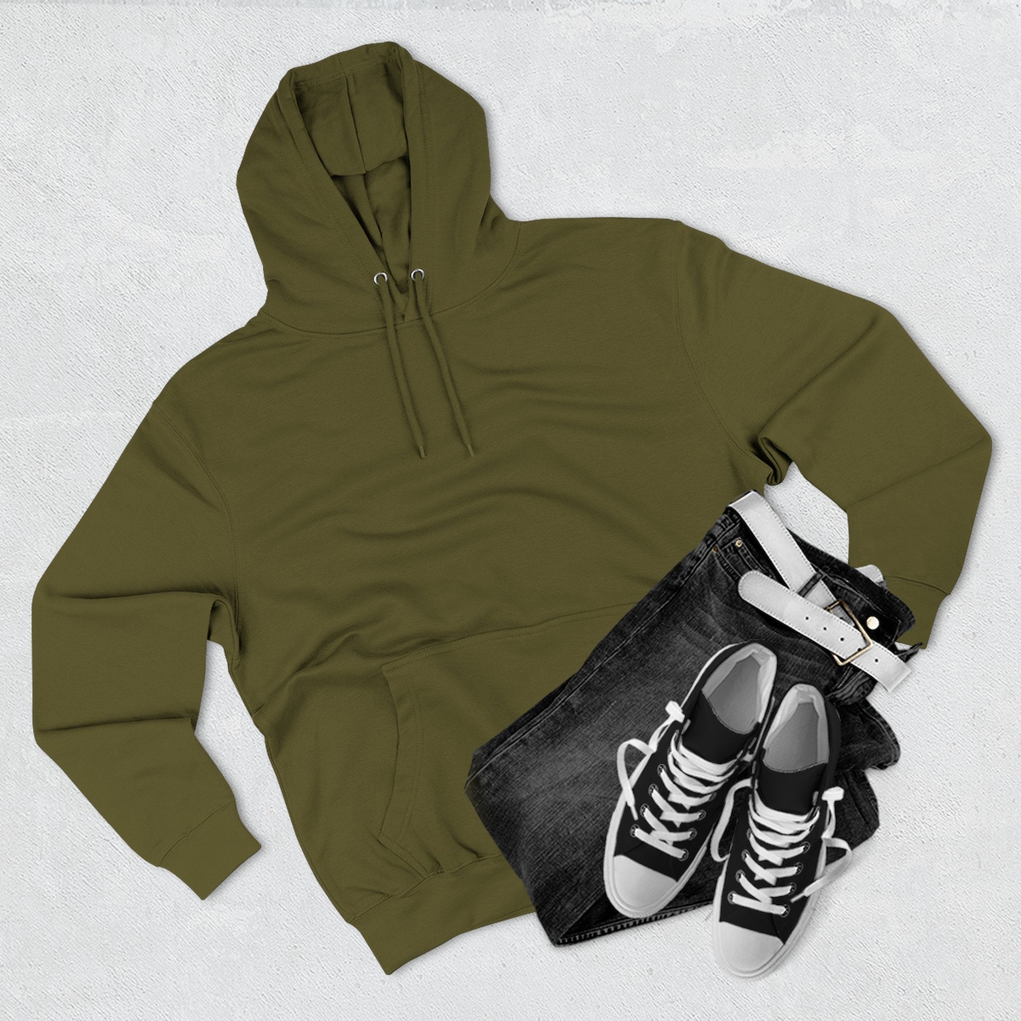 Night Drip Minimalist Nurse Hoodie | Subtle Back Print
