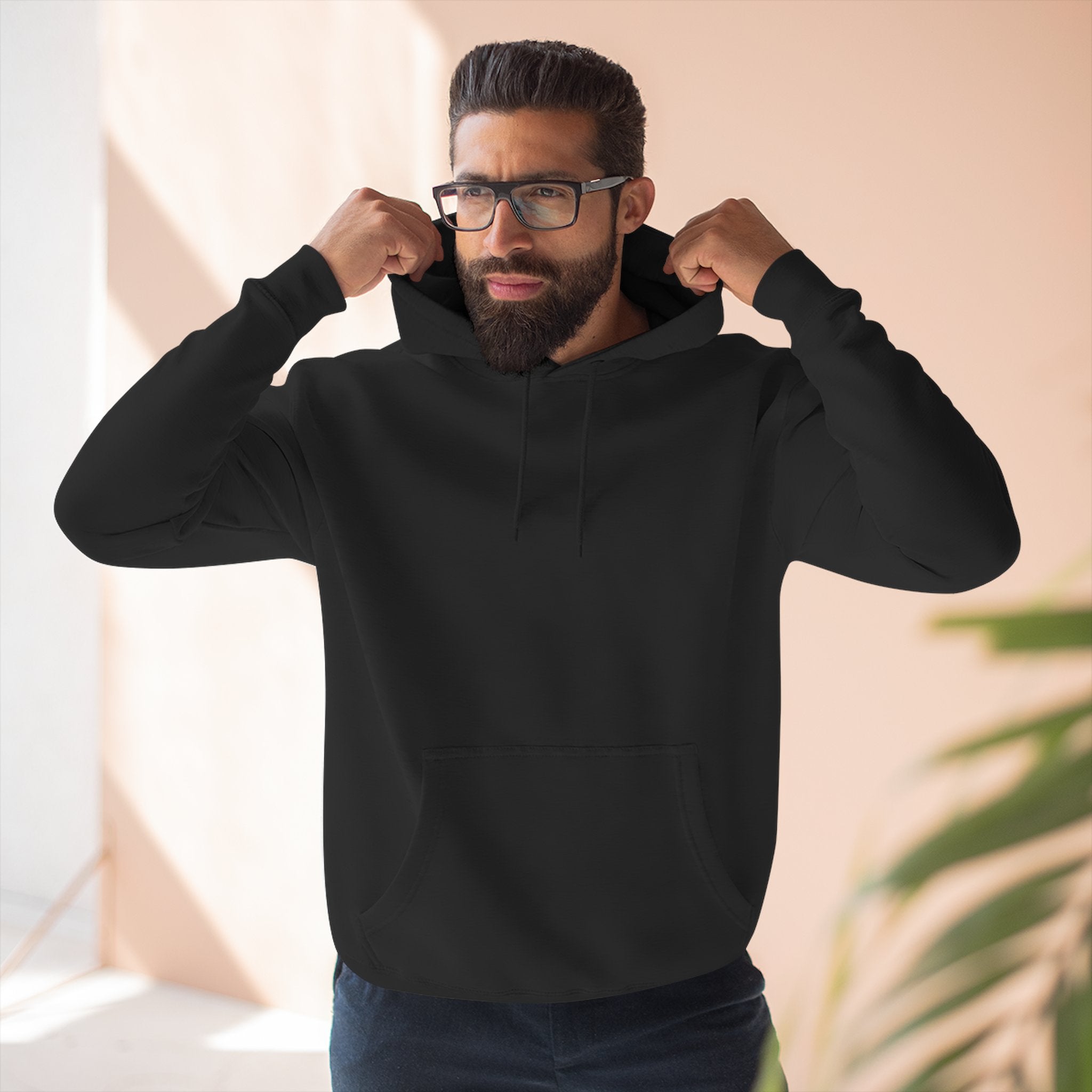 Night Drip Minimalist Nurse Hoodie | Subtle Back Print