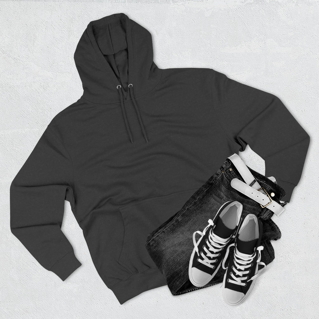 Night Drip Minimalist Nurse Hoodie | Subtle Back Print