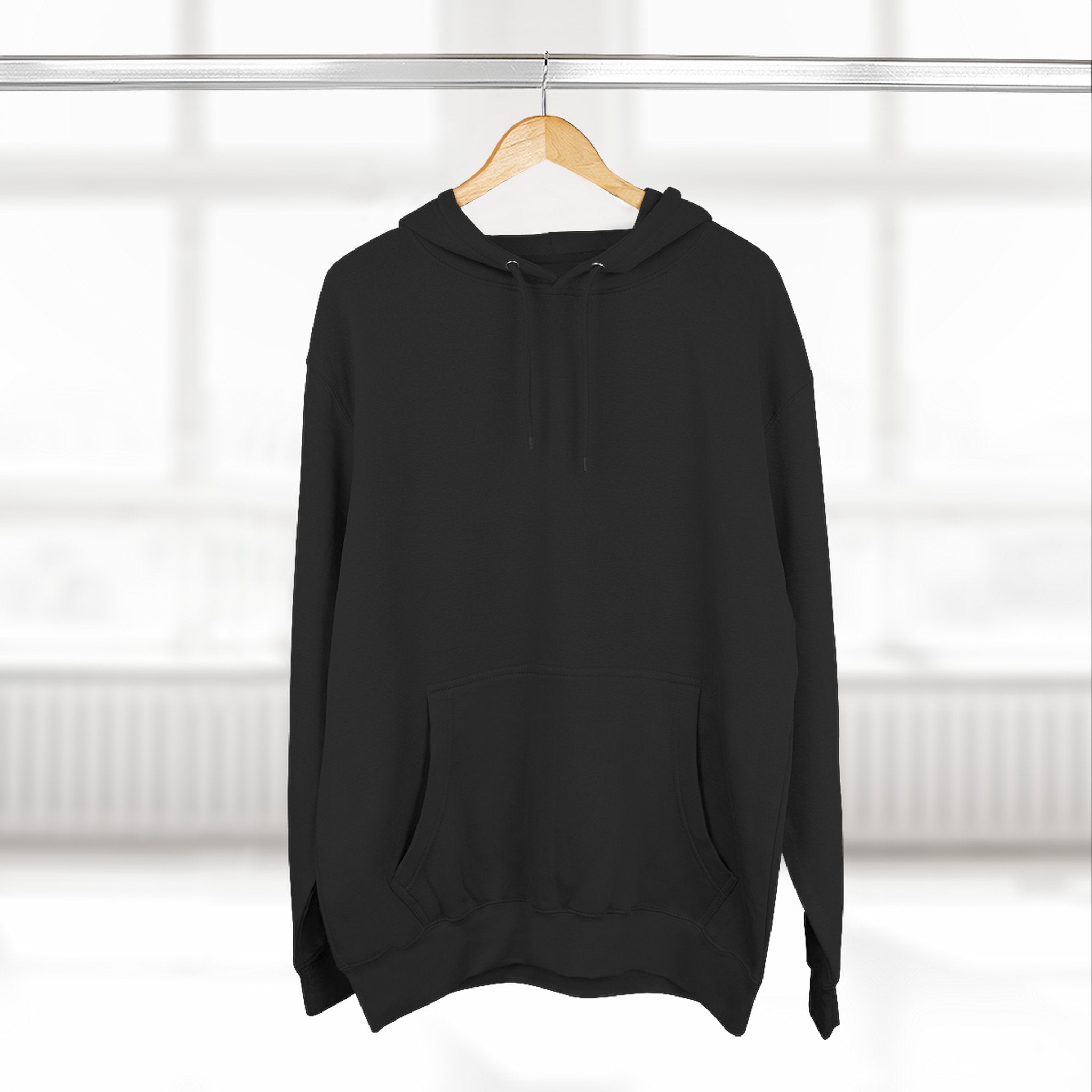 Night Drip Minimalist Nurse Hoodie | Subtle Back Print